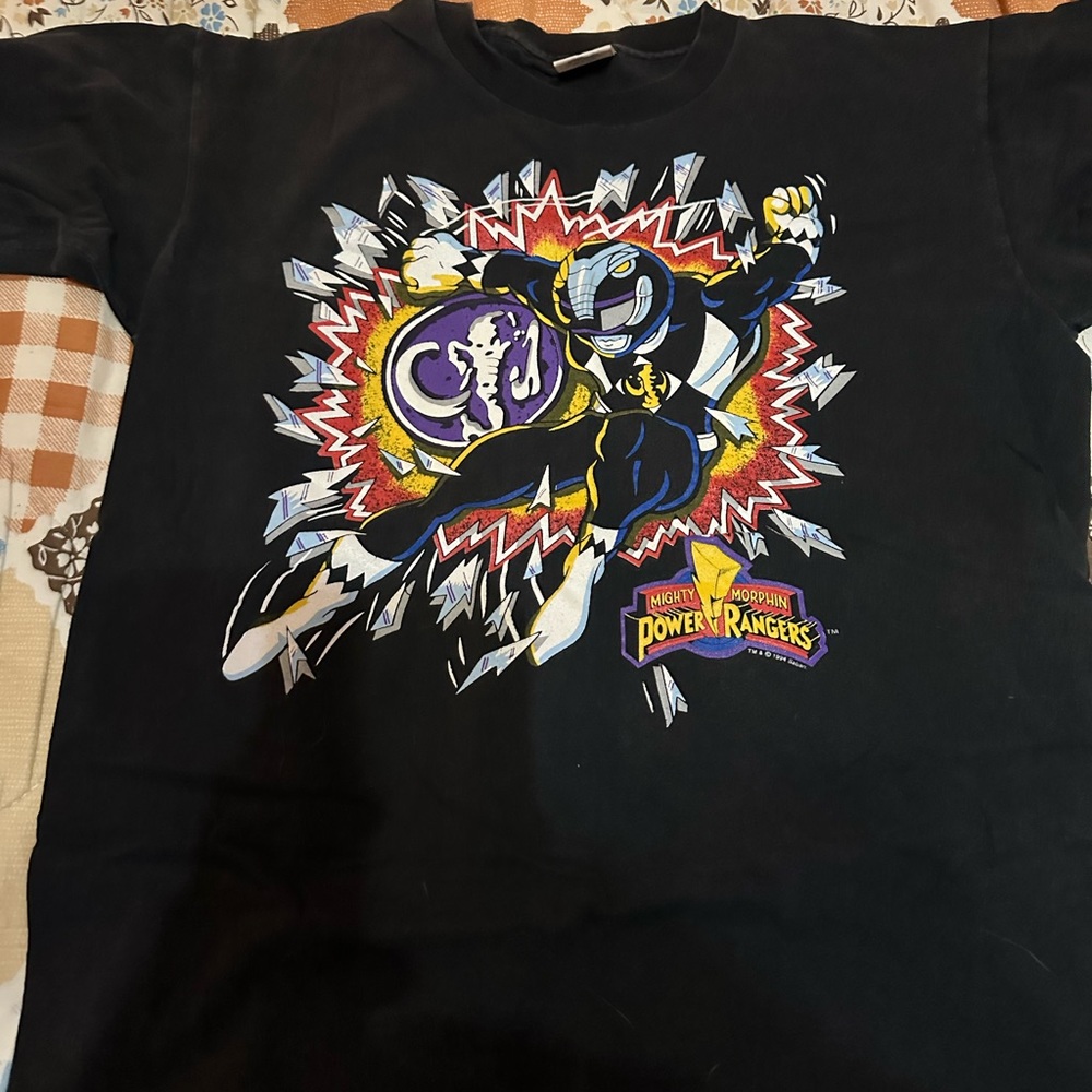 Vintage Power Rangers Shirt Medium